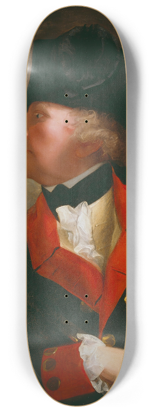 John Singleton Copley - Colonel George Lewis 8.25 inch art skate deck