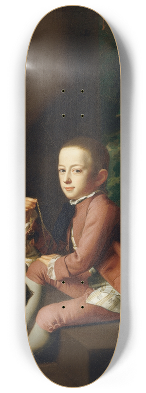 John Singleton Copley - Daniel Crommelin Verplanck 8.25 inch art skate deck