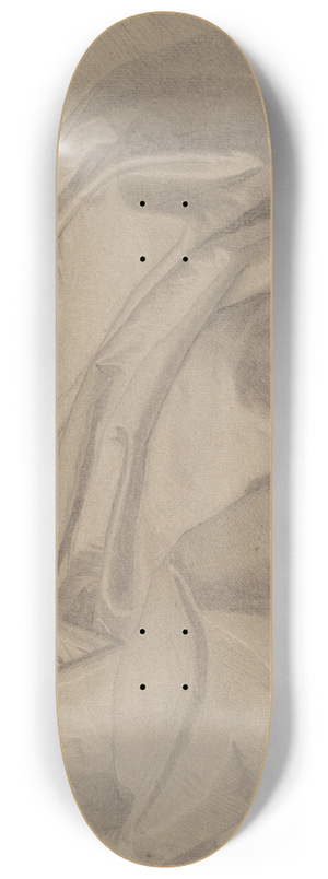John Singleton Copley - Drapery Study for Mary and Elizabeth Royall 8.25 inch art skate deck