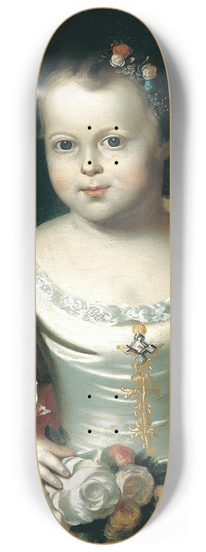John Singleton Copley - Elizabeth Greenleaf 8.25 inch art skate deck