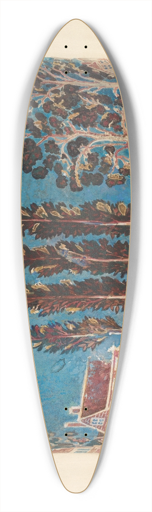 Gilbert Sackerman - Bandbox 39.3 inch art pintail longboard deck
