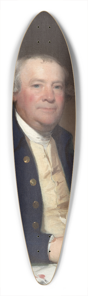 Gilbert Stuart - Captain Joseph Anthony 39.3 inch art pintail longboard deck