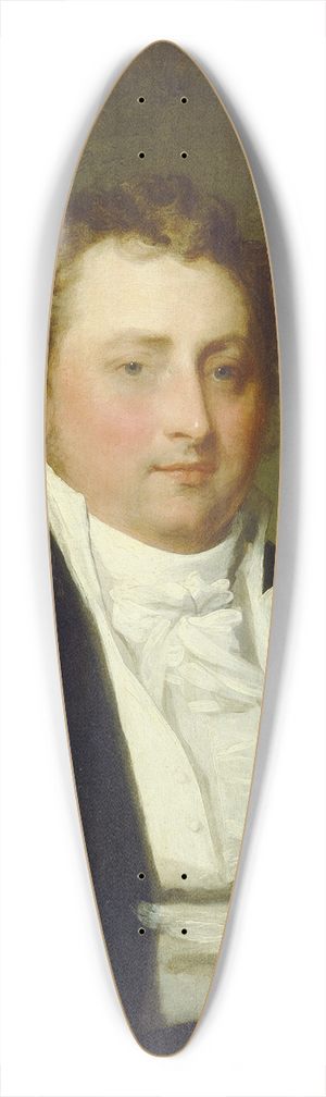 Gilbert Stuart - Edward Stow 39.3 inch art pintail longboard deck
