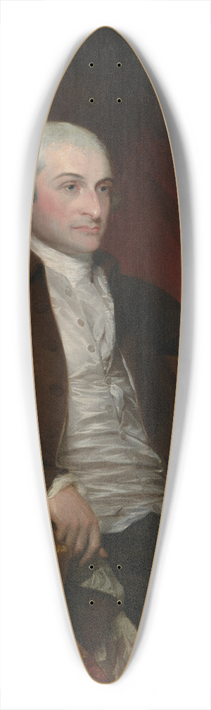 Gilbert Stuart - John Jay 39.3 inch art pintail longboard deck
