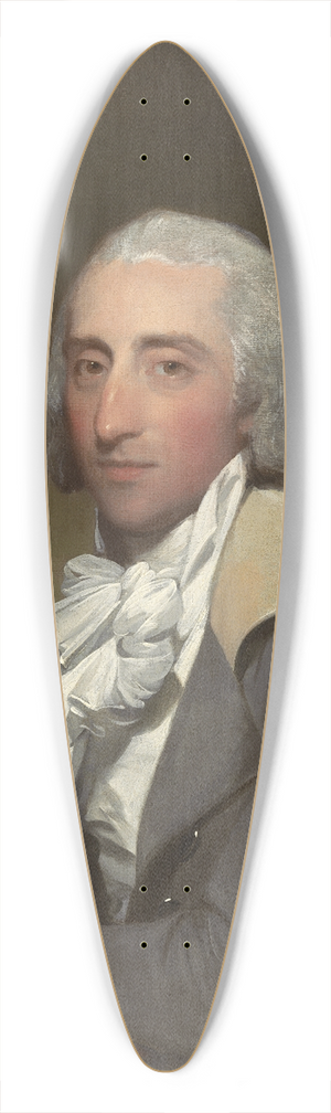 Gilbert Stuart - Lawrence Reid Yates 39.3 inch art pintail longboard deck