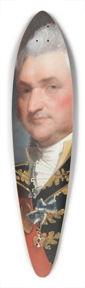Gilbert Stuart - Major-General Henry Dearborn 39.3 inch art pintail longboard deck