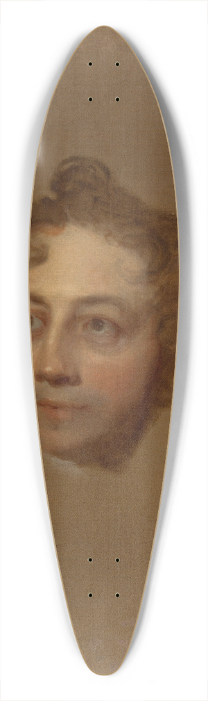 Gilbert Stuart - Washington Allston 39.3 inch art pintail longboard deck