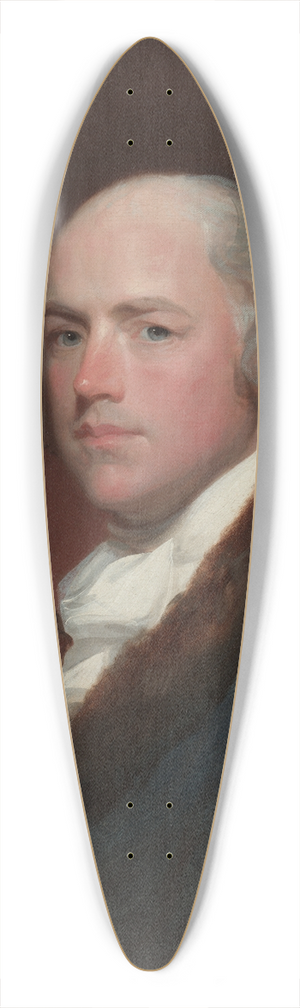 Gilbert Stuart - Wilson Cary Nicholas 39.3 inch art pintail longboard deck