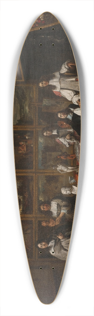 Gillis van Tilborgh - A Picture Gallery 39.3 inch art pintail longboard deck