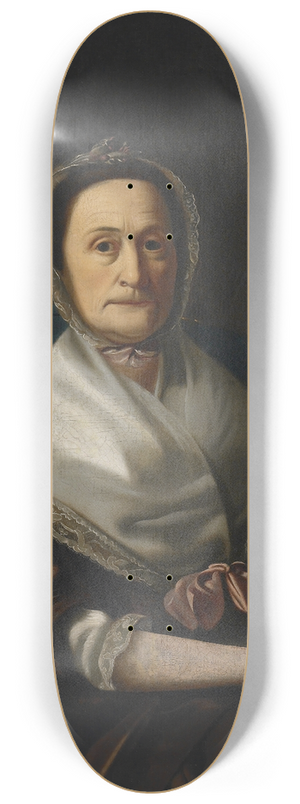 John Singleton Copley - Portrait of Mrs. Ebenezer Austin 8.25 inch art skate deck