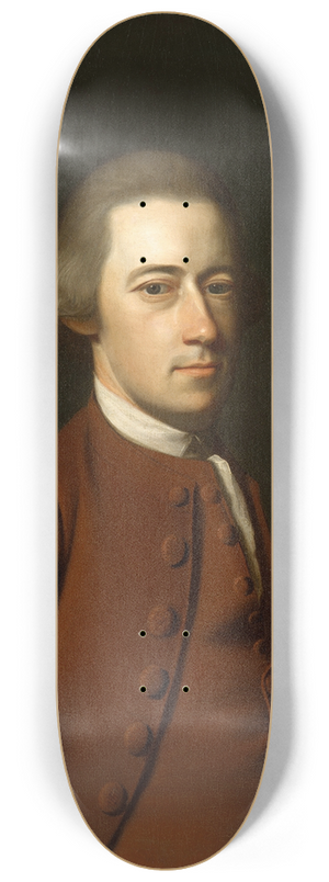 John Singleton Copley - Samuel Verplanck 8.25 inch art skate deck