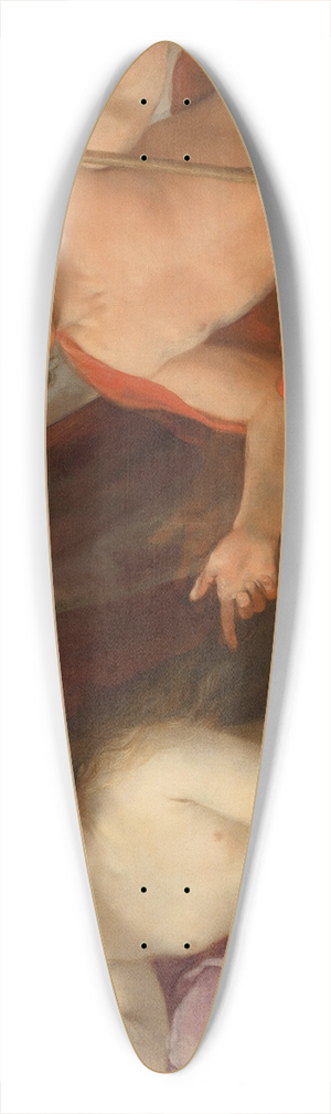 Giovanni Andrea Sirani - Bacchus and Ariadne 39.3 inch art pintail longboard deck