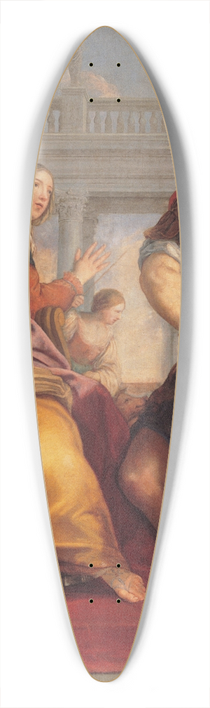 Giovanni Andrea Sirani - Ulysses and Circe 39.3 inch art pintail longboard deck