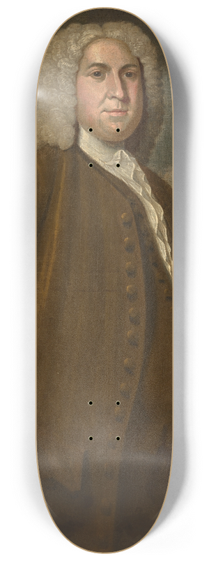 John Smibert - Peter Faneuil 8.25 inch art skate deck John Smibert - Peter Faneuil 8.25 inch art skate deck