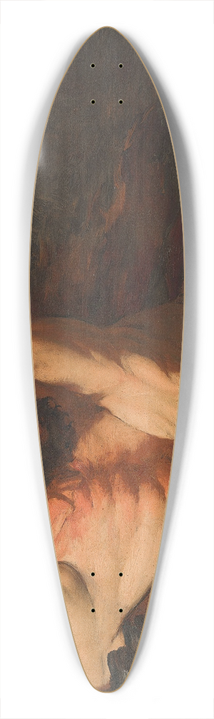 Giovanni Battista Langetti - Samson 39.3 inch art pintail longboard deck