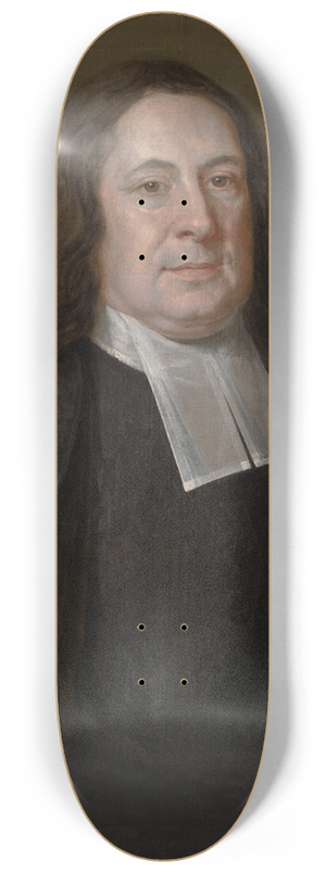 John Smibert - Reverend Joseph Sewall 8.25 inch art skate deck