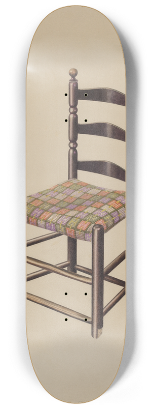 John Sullivan - Chair 8.25 inch art skate deck