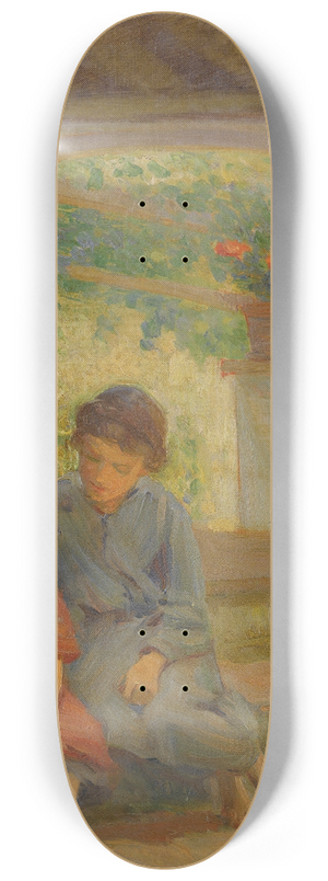 Ada Walter Shulz - Resting 8.25 inch art skate deck Ada Walter Shulz - Resting 8.25 inch art skate deck