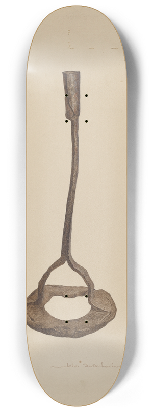 John Swientochowski - Horse Shoe Candle Holder 8.25 inch art skate deck