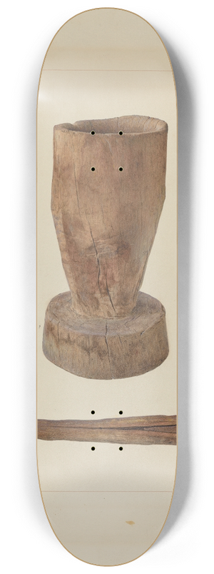 John Swientochowski - Pestle and Mortar 8.25 inch art skate deck