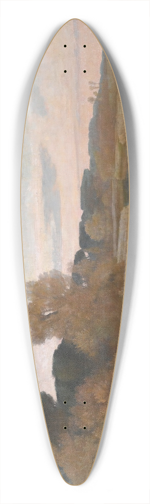 Giovanni Costa - Castel Fusano 39.3 inch art pintail longboard deck