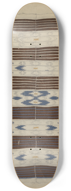 American 20th Century - Textile 8.25 inch art skate deck