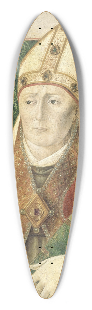 Girolamo da Treviso - St Bonaventure 39.3 inch art pintail longboard deck