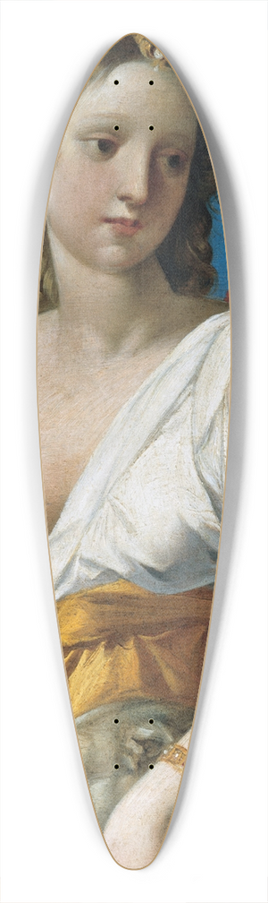 Giuseppe Cesari - Diane the Huntress 39.3 inch art pintail longboard deck
