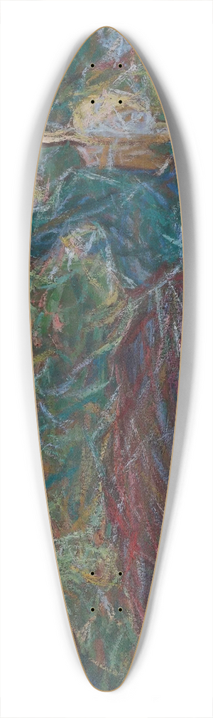 Giuseppe Cominetti - Papillons 39.3 inch art pintail longboard deck