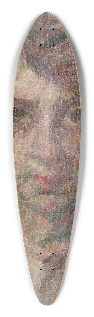 Giuseppe Cominetti - Ritratto del pittore Paradisi 39.3 inch art pintail longboard deck