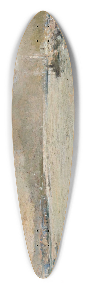 GiuseppeDe Nittis - Le Regate sulla Senna 39.3 inch art pintail longboard deck