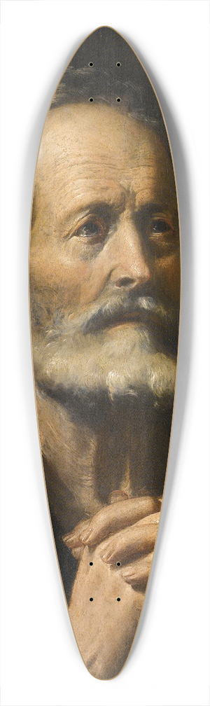 Giuseppe Vermiglio - San Pietro E Il Gallo 39.3 inch art pintail longboard deck