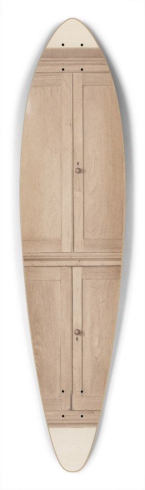 Gladys M. Guillaudeu - Triangular Corner Safe 39.3 inch art pintail longboard deck