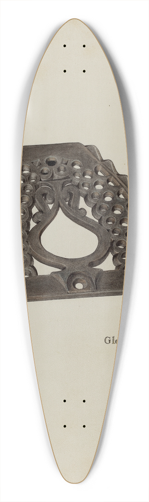 Glenn Wilson - Trivet 39.3 inch art pintail longboard deck