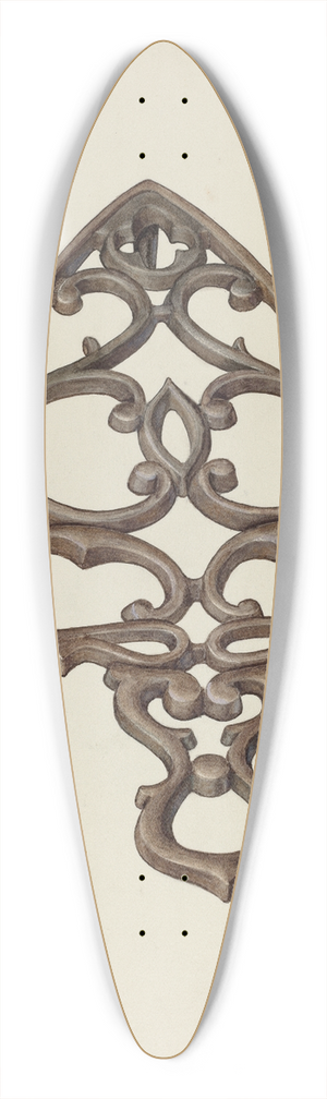 Glenn Wilson - Trivet 39.3 inch art pintail longboard deck