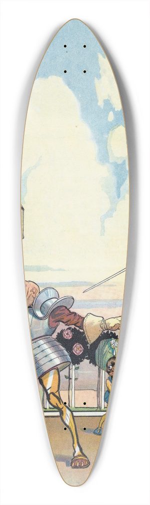 Gordon Ross - As it was in 1400 39.3 inch art pintail longboard deck