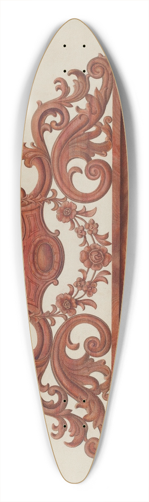 Gordon Saltar - Headboard 39.3 inch art pintail longboard deck