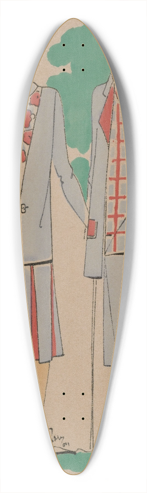 G-P. Joumard - 5 C.V. Une robe de kash 39.3 inch art pintail longboard deck