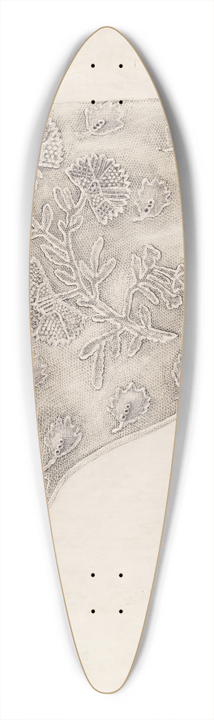 Grace Halpin - Infants Cap 39.3 inch art pintail longboard deck