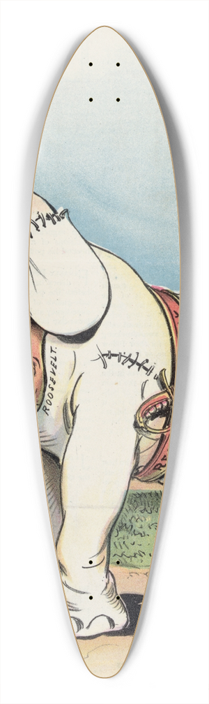 Grant Hamilton - The whole thing 39.3 inch art pintail longboard deck