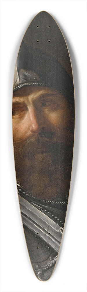 Guercino - Mars 39.3 inch art pintail longboard deck