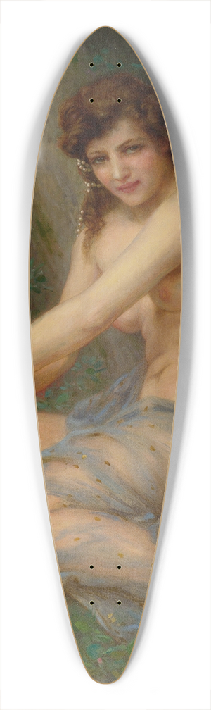 Guillaume Seignac - InThe Forest 39.3 inch art pintail longboard deck