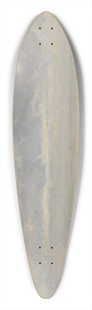 Guillaume Vogels - Beach front 39.3 inch art pintail longboard deck