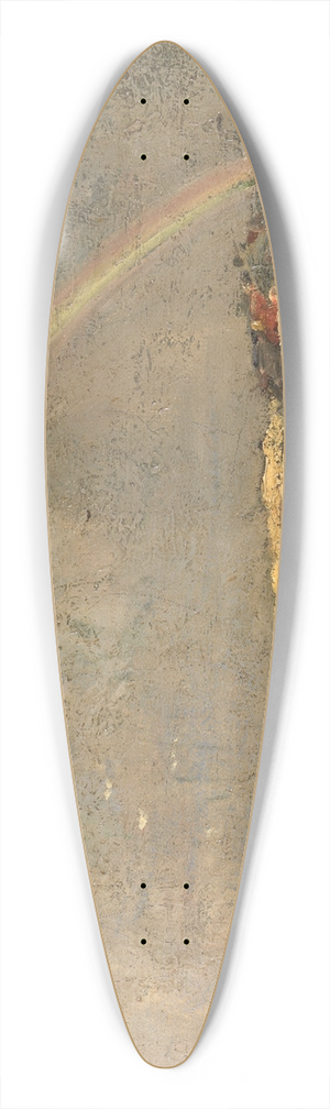 Guillaume Vogels - Rainbow 39.3 inch art pintail longboard deck