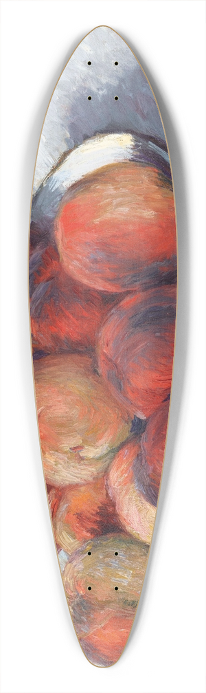 Gustave Caillebotte - LAssiette de pches 39.3 inch art pintail longboard deck