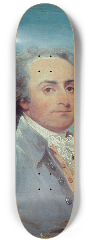 John Trumbull - Giuseppe Ceracchi 8.25 inch art skate deck