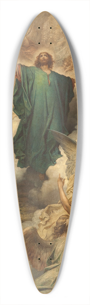 Gustave Dor - LAscension 39.3 inch art pintail longboard deck