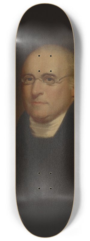 John Trumbull - Timothy Dwight 8.25 inch art skate deck John Trumbull - Timothy Dwight 8.25 inch art skate deck