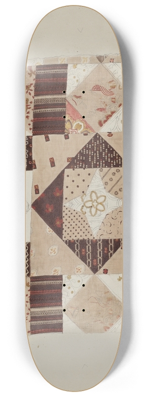 John Tubrant - Printed Cotton (Quilt) 8.25 inch art skate deck