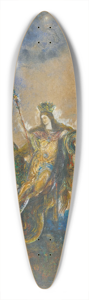 Gustave Moreau - La Fe 39.3 inch art pintail longboard deck